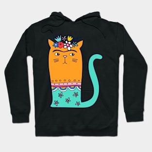 Frida Cat Hoodie